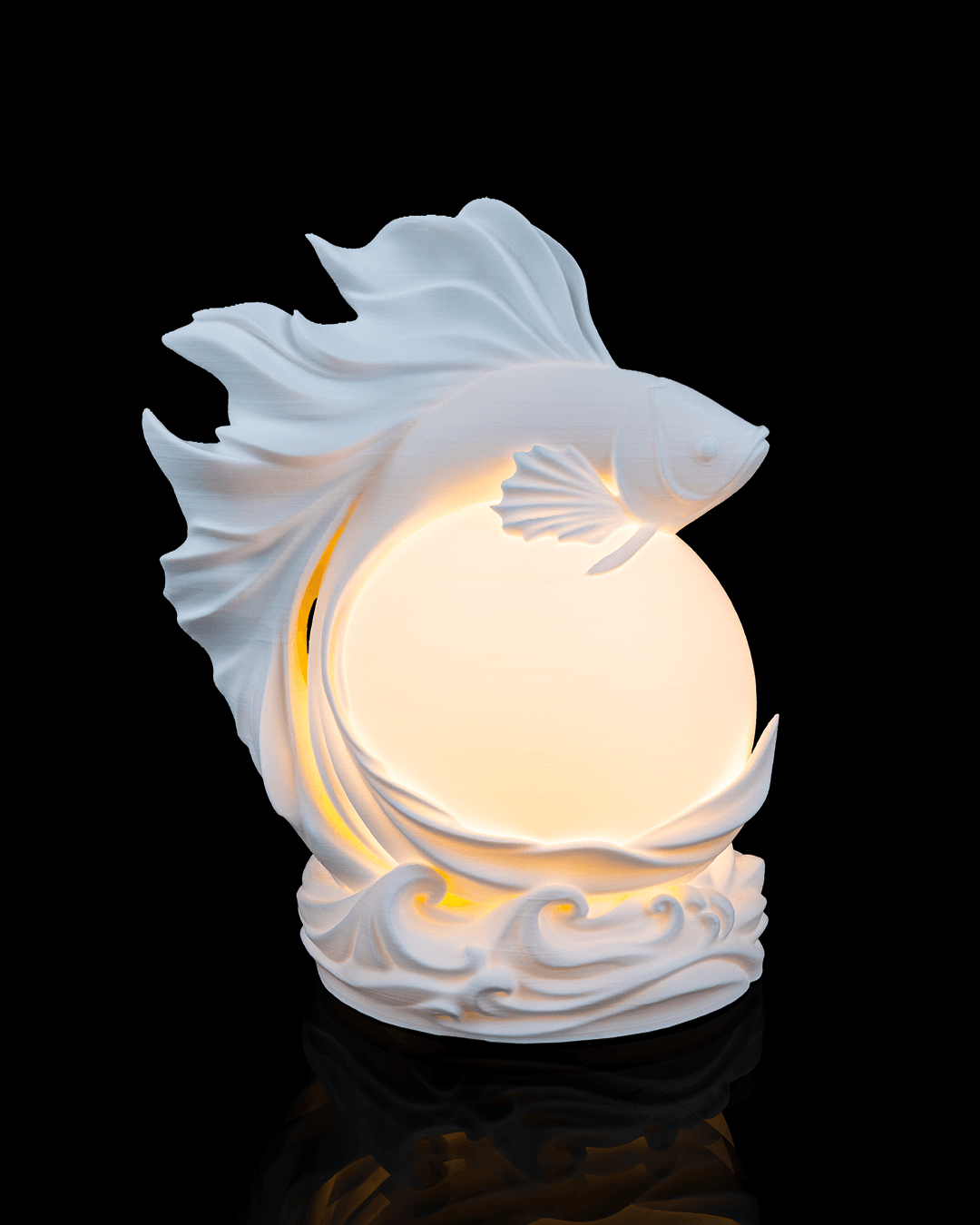 Orbe Poisson Combattant