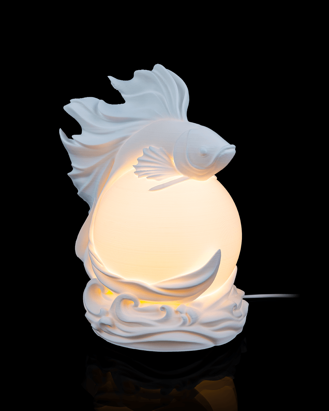 Orbe Poisson Combattant