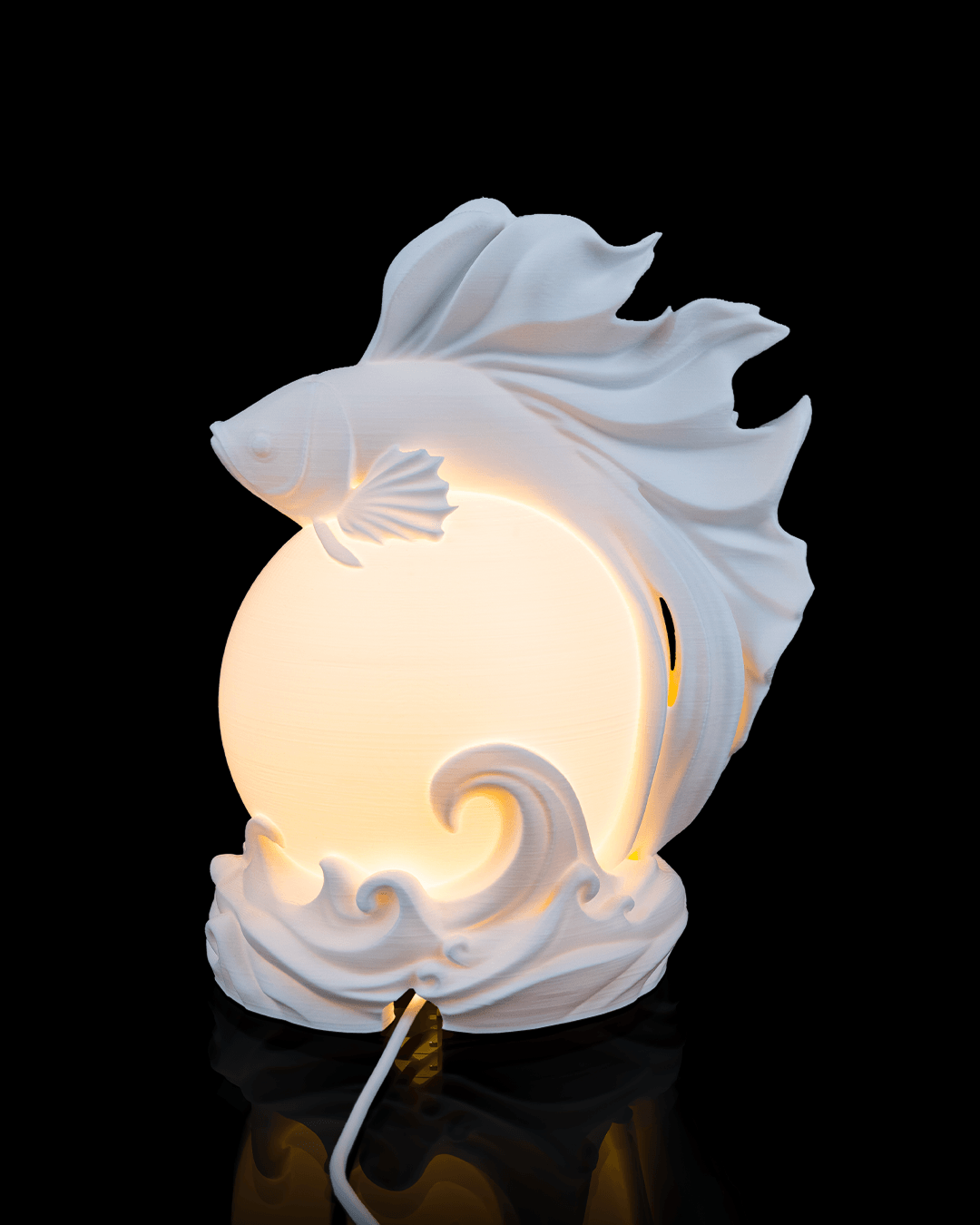 Orbe Poisson Combattant